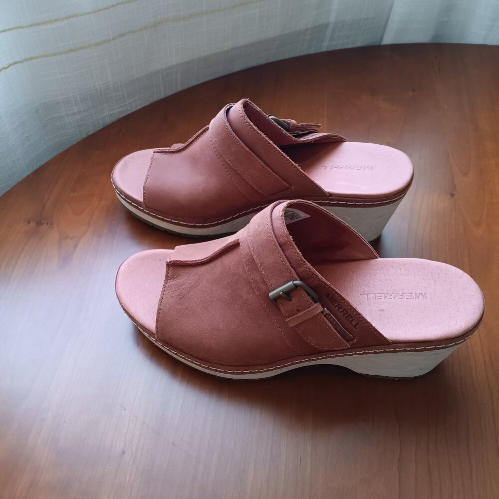 NWT Open Toe Wedge Merrell Size 9 M